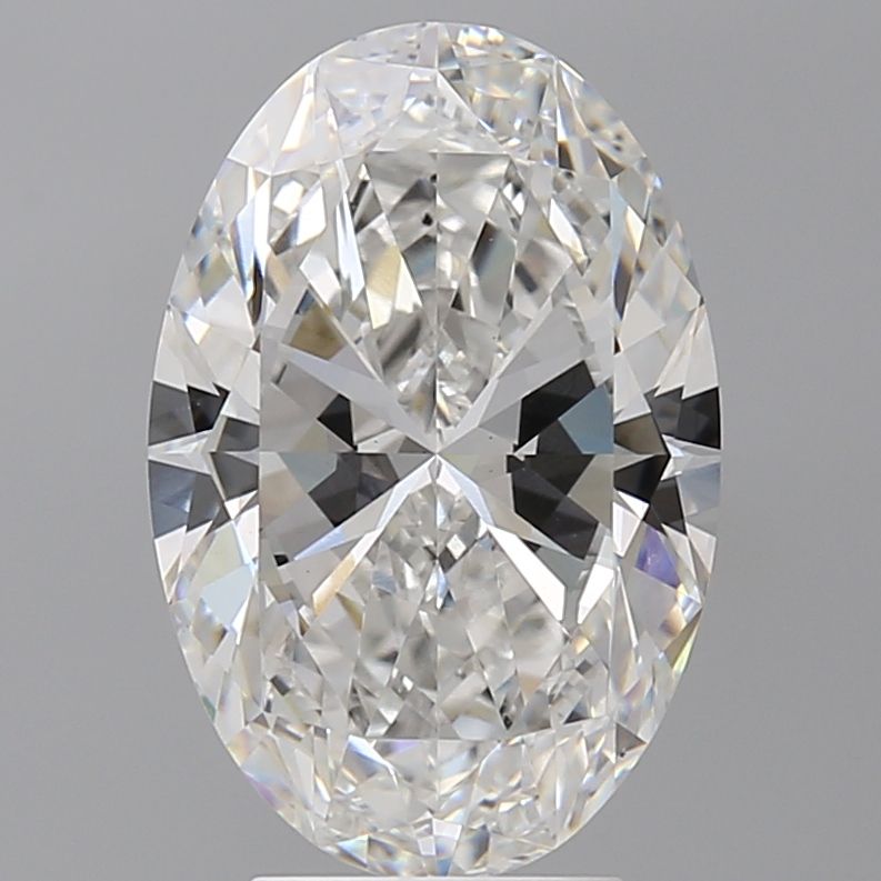 4.50 ct. oval Lab Grown Diamond front image