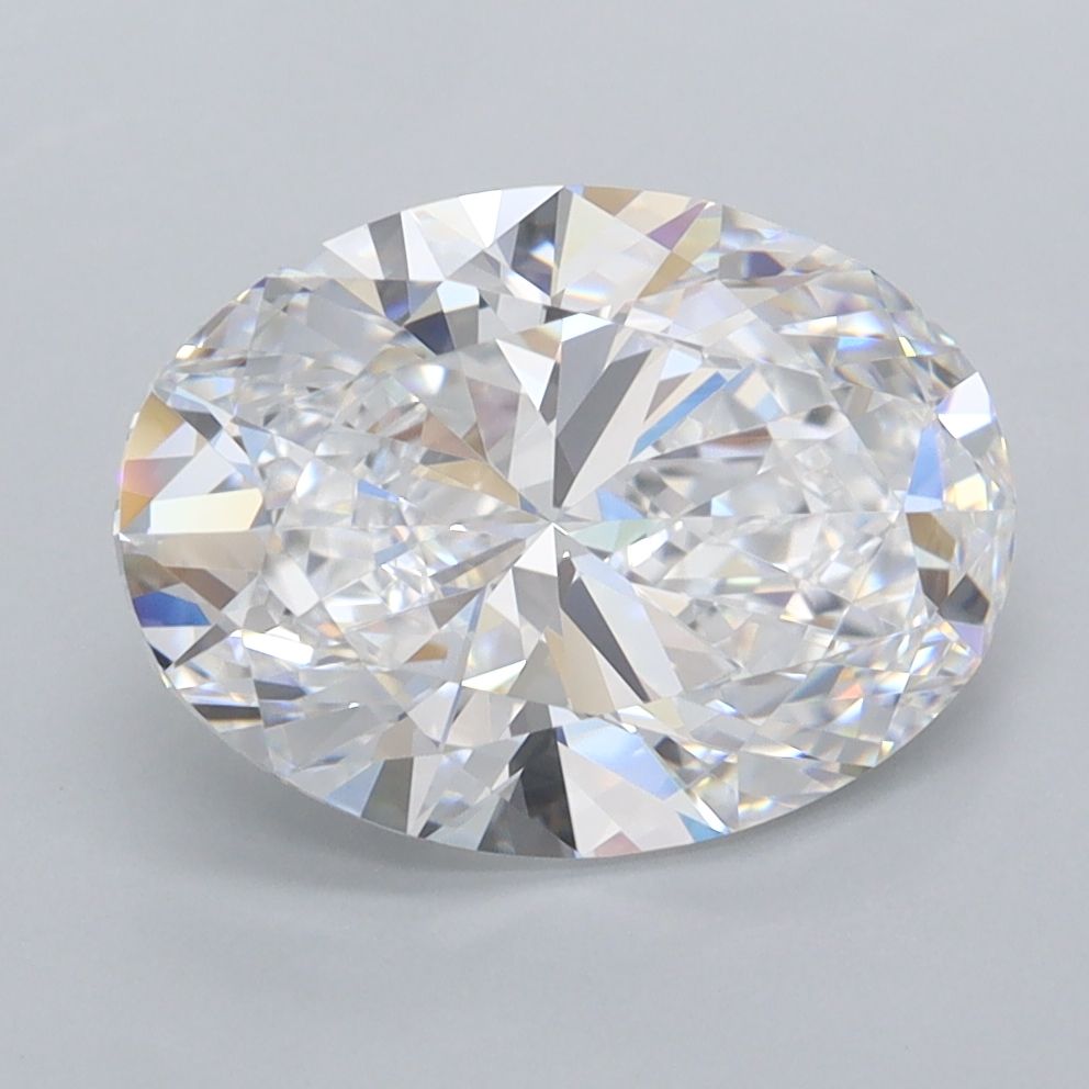 3.13 ct. oval Lab Grown Diamond front image