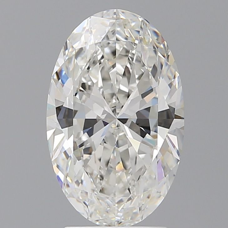 3.02 ct. oval Lab Grown Diamond front image