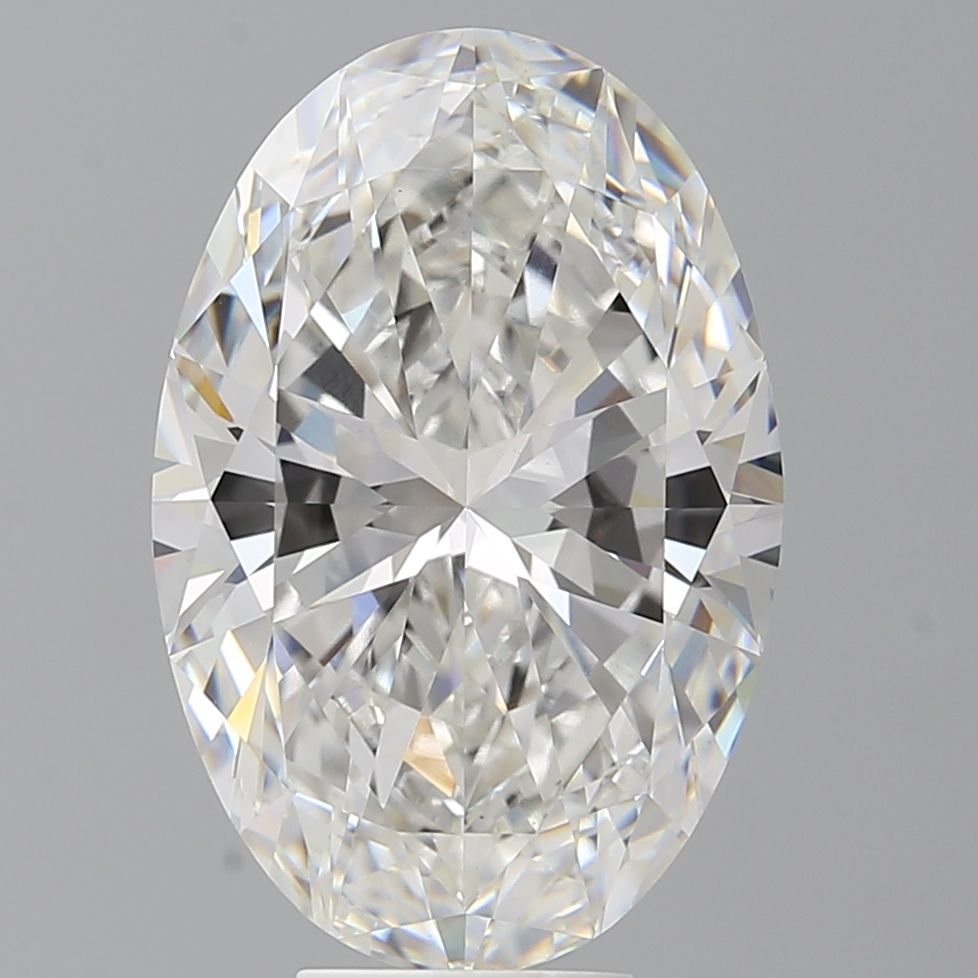 8.09 ct. oval Lab Grown Diamond front image