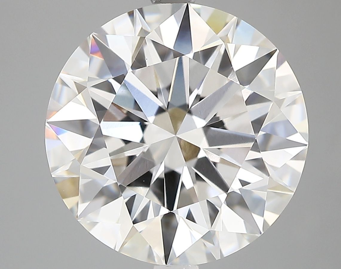 6.04 ct. round Lab Grown Diamond front image
