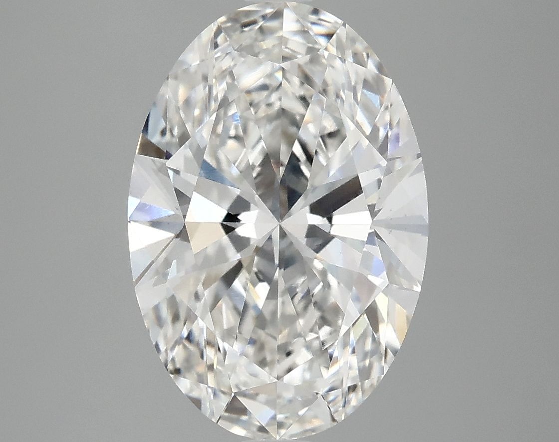 3.80 ct. oval Lab Grown Diamond front image