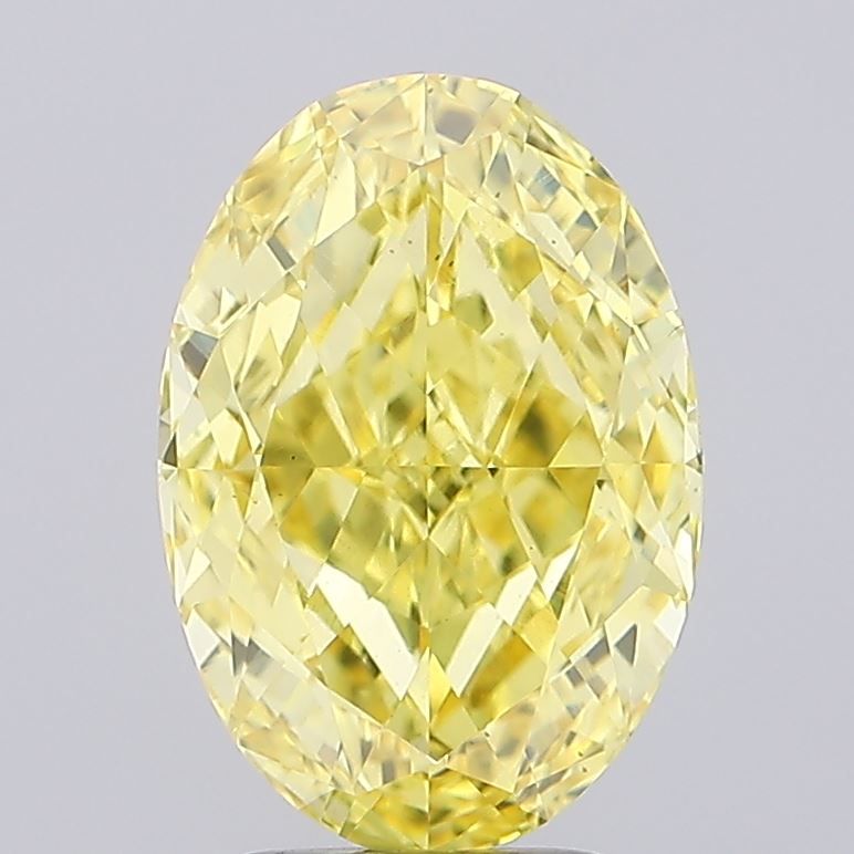 4.07 ct. oval Lab Grown Diamond front image