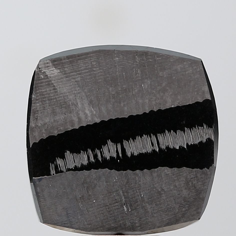 7.9 Carat Cushion brilliant Diamond Black VVS1