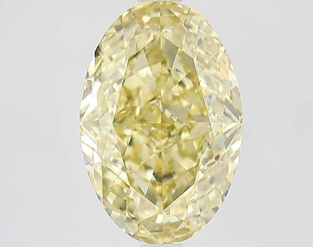 3.92 ct. oval Lab Grown Diamond front image