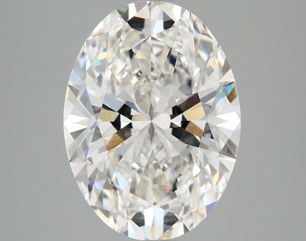 4.06 ct. oval Lab Grown Diamond front image