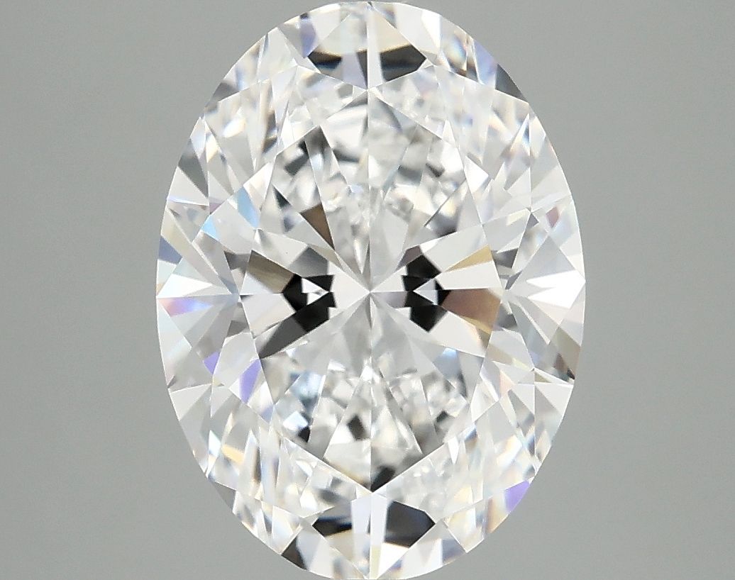 3.95 ct. oval Lab Grown Diamond front image