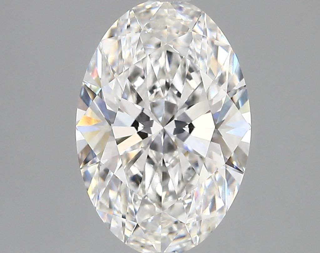 2.89 ct. oval Lab Grown Diamond front image