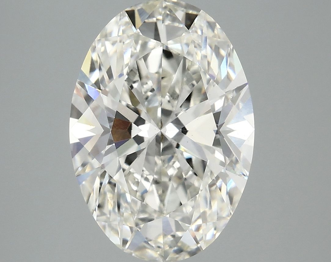 4.08 ct. oval Lab Grown Diamond front image