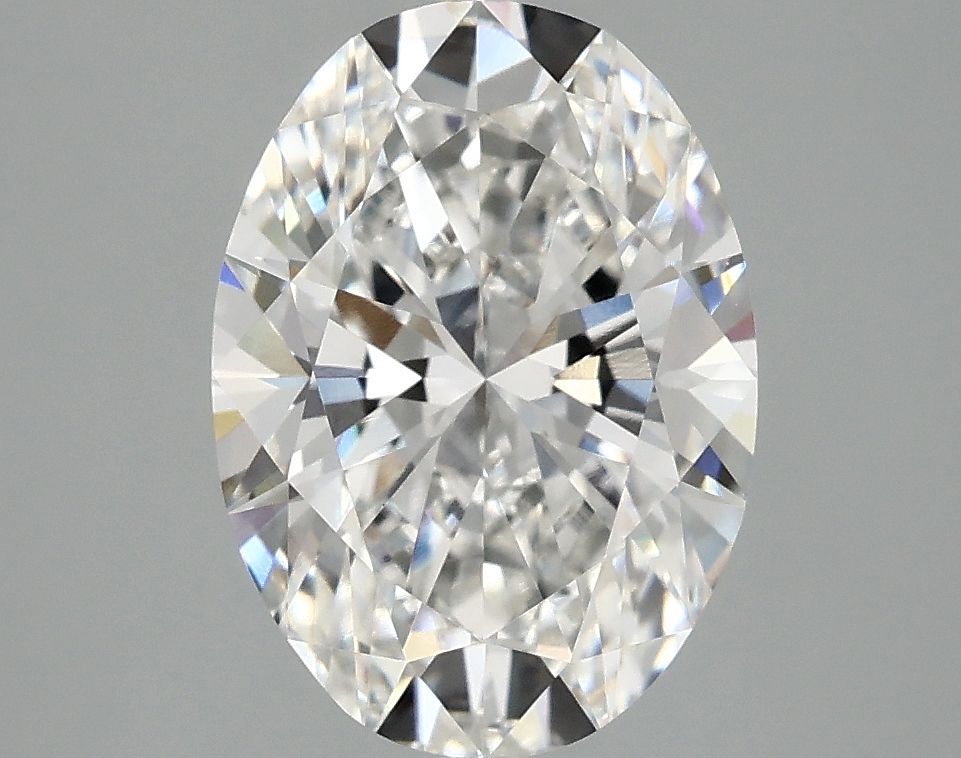 3.02 ct. oval Lab Grown Diamond front image