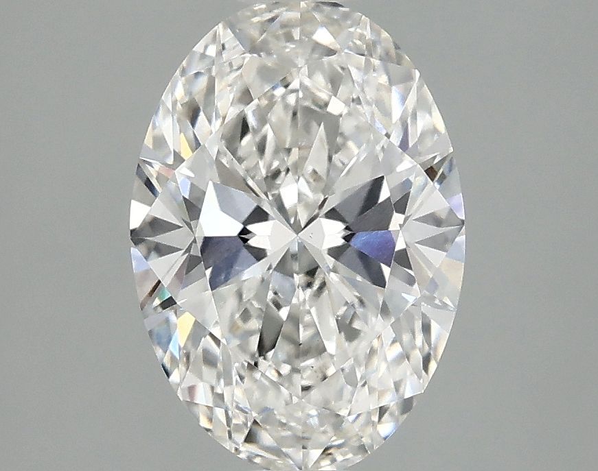 2.02 ct. oval Lab Grown Diamond front image