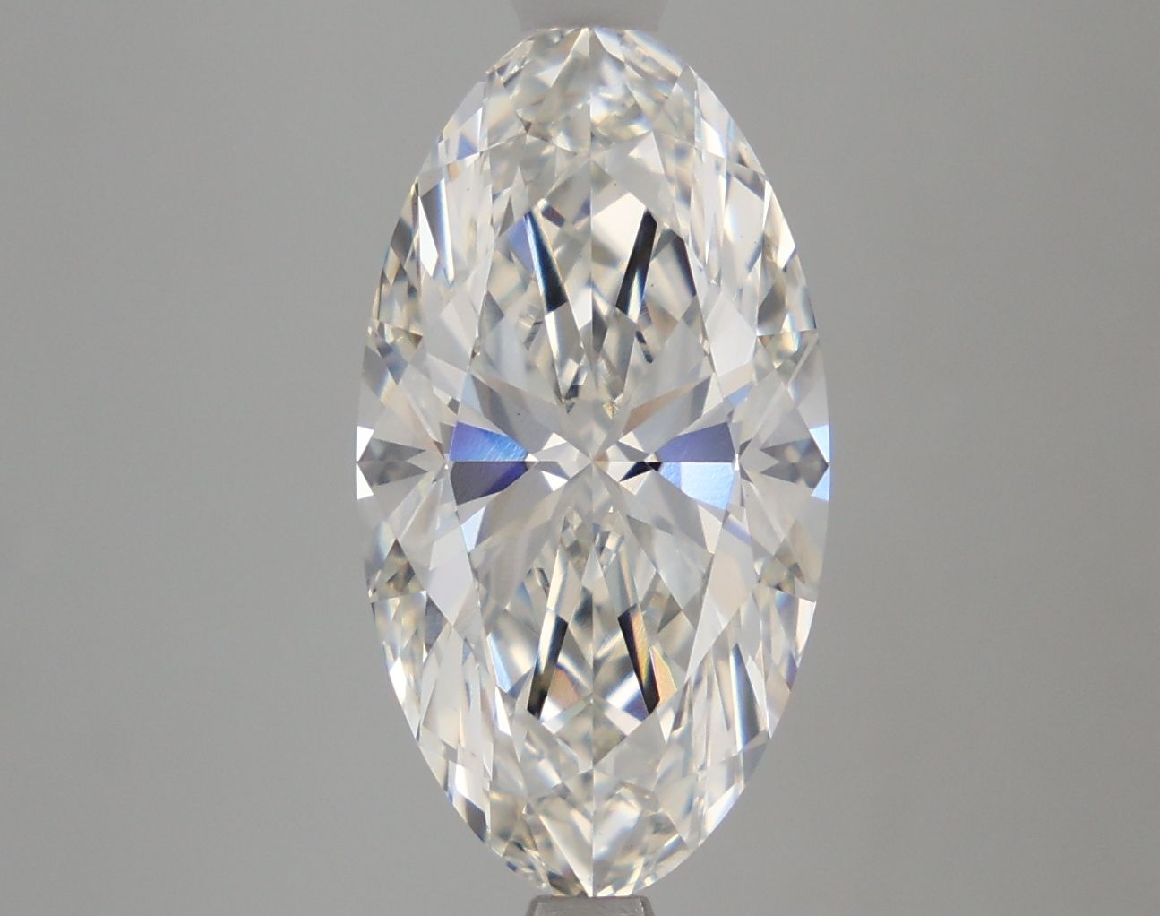 4.09 ct. oval Lab Grown Diamond front image