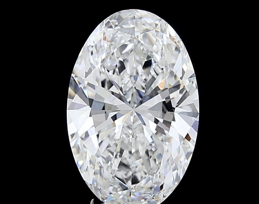 7.03 ct. oval Lab Grown Diamond front image