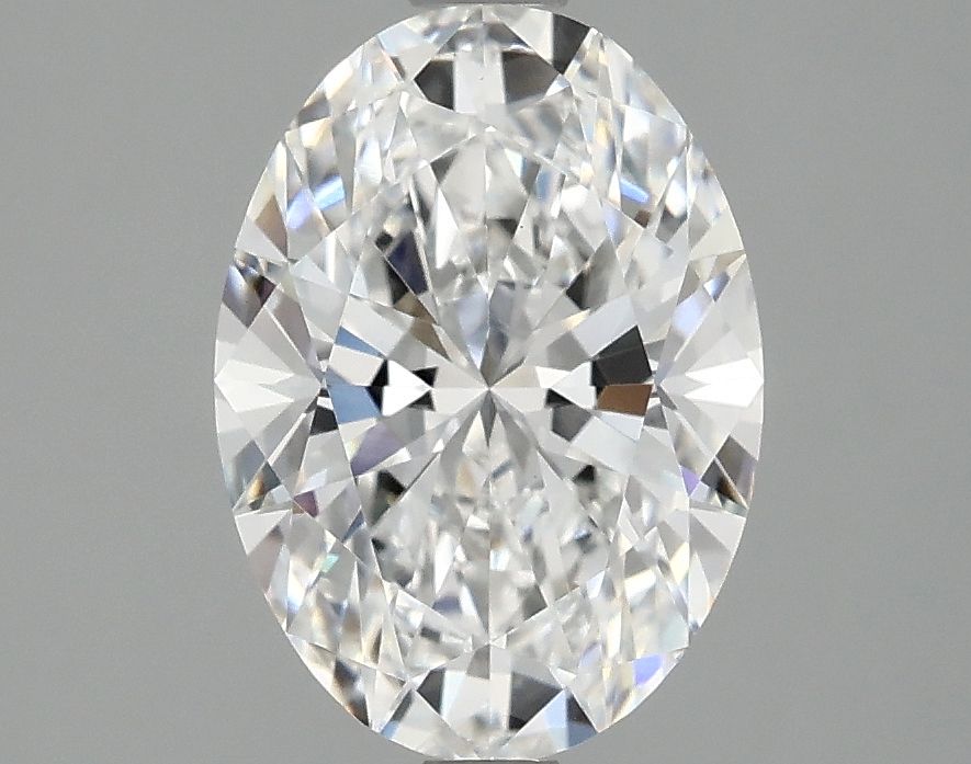2.10 ct. oval Lab Grown Diamond front image