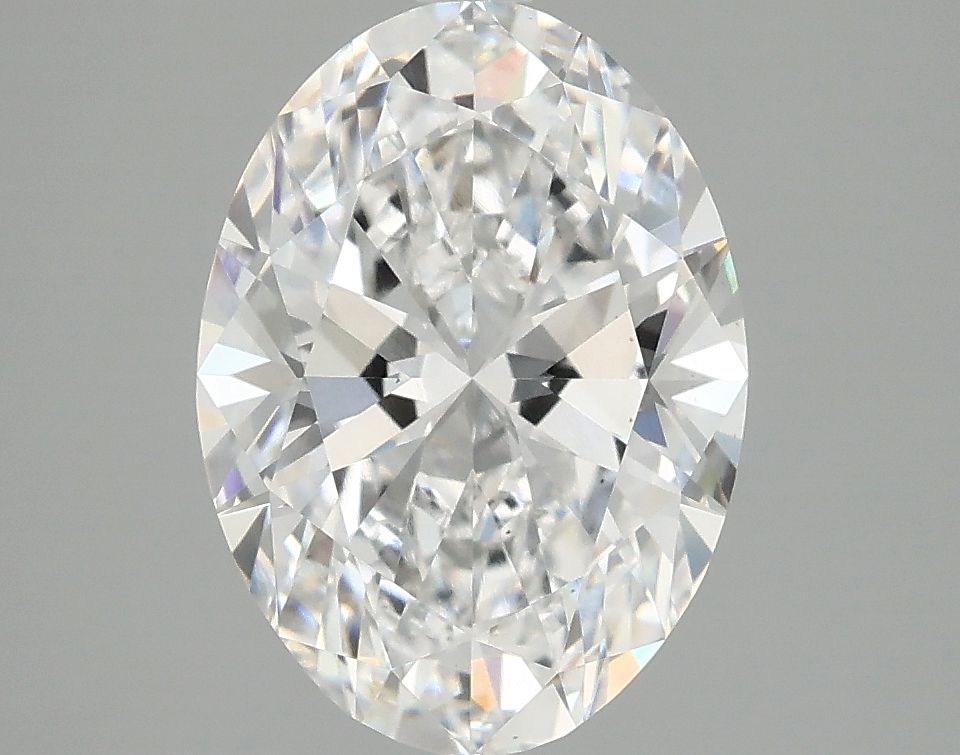 3.02 ct. oval Lab Grown Diamond front image