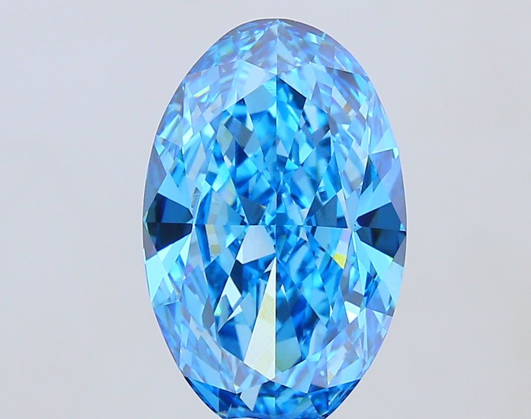 15.08 ct. oval Lab Grown Diamond front image