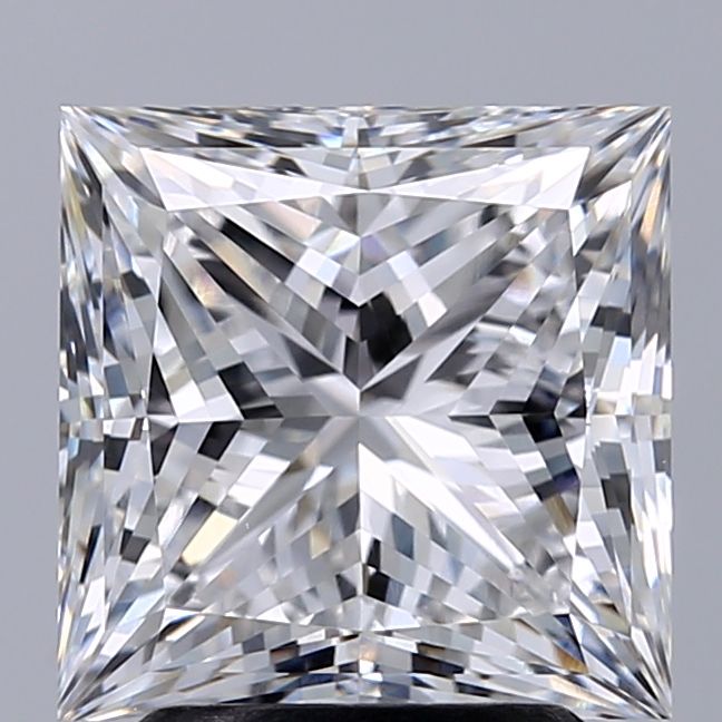 3.02 ct. princess Lab Grown Diamond front image