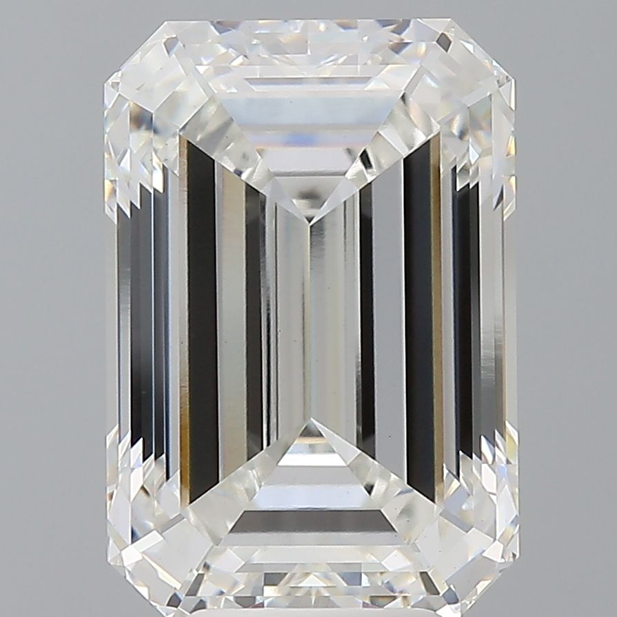 7.07 ct. emerald Lab Grown Diamond front image