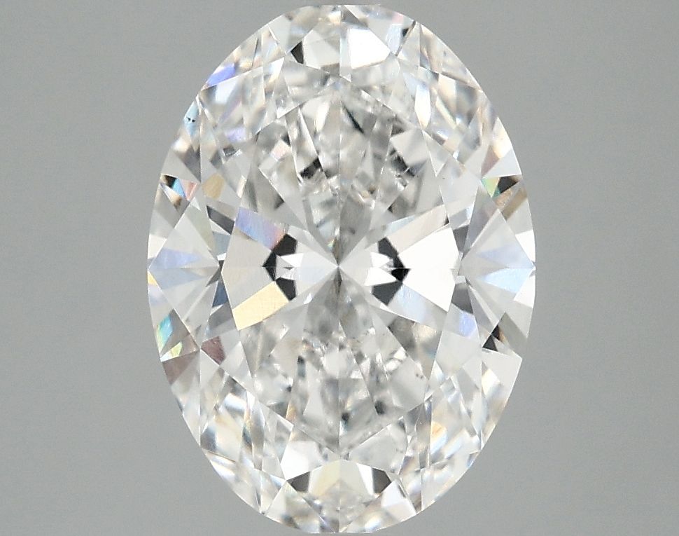 3.02 ct. oval Lab Grown Diamond front image
