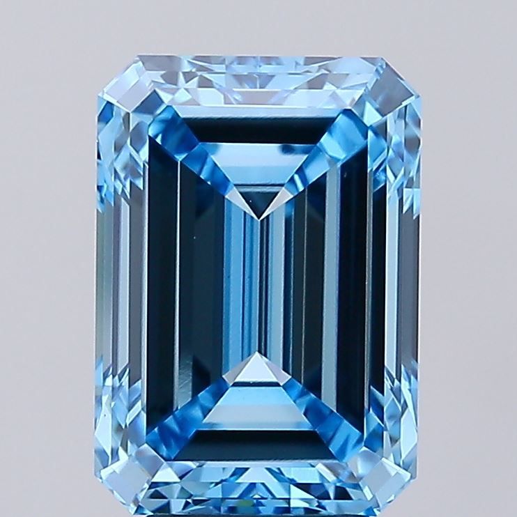 5.02 ct. emerald Lab Grown Diamond front image
