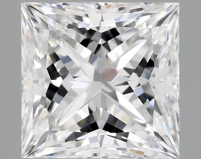 2.10 ct. princess Lab Grown Diamond front image