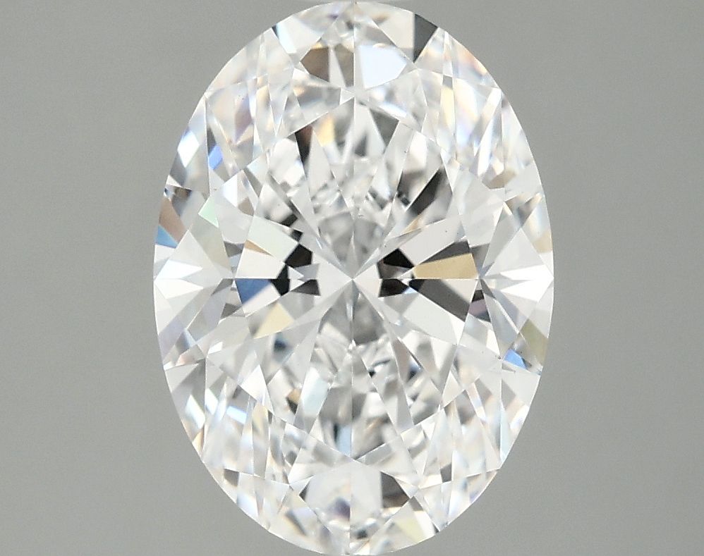 2.88 ct. oval Lab Grown Diamond front image