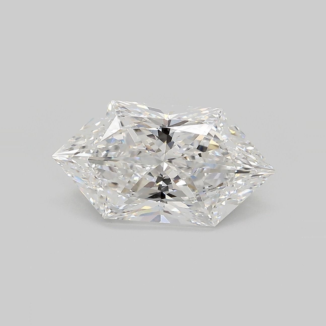 3.58 ct lab-grown Hexagonal Diamond