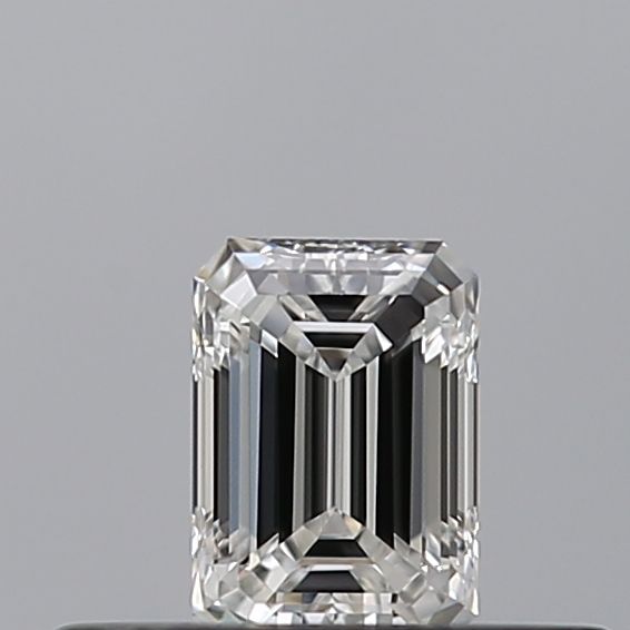 0.23 Carat Emerald Diamond E VVS2