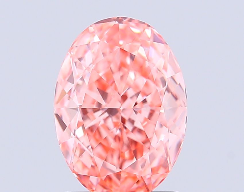 1.69 ct. oval Lab Grown Diamond front image