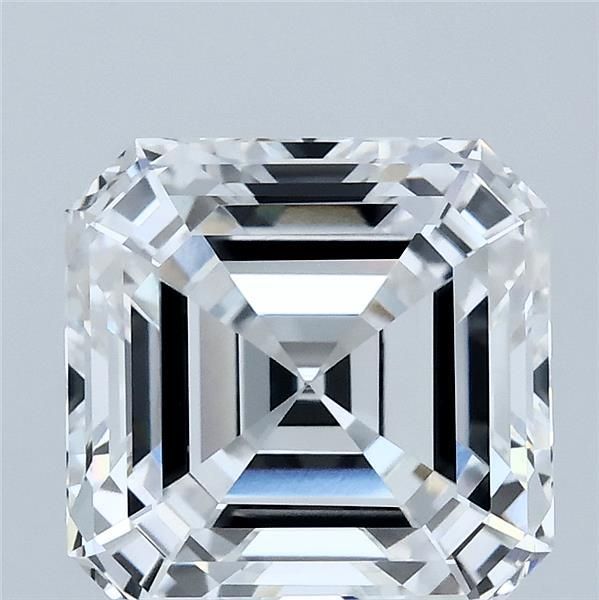4.09 ct lab-grown Asscher Diamond