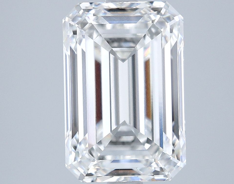 3.78 ct. emerald Lab Grown Diamond front image