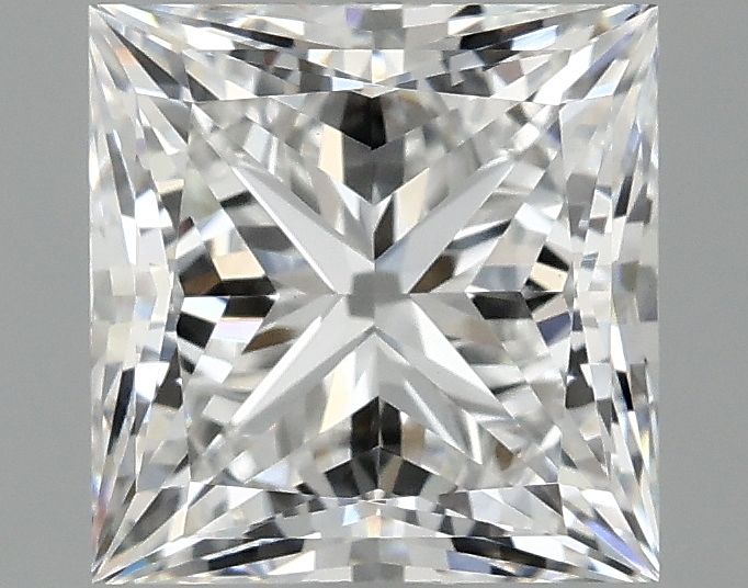 1.86 ct. princess Lab Grown Diamond front image