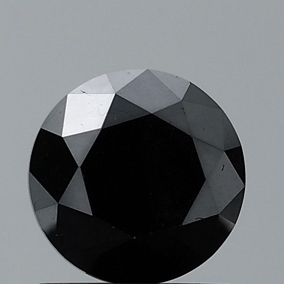 0.28 Carat Round Diamond Black VS1