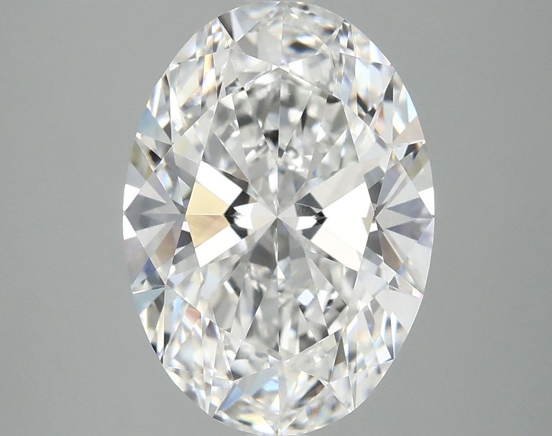 3.92 ct. oval Lab Grown Diamond front image