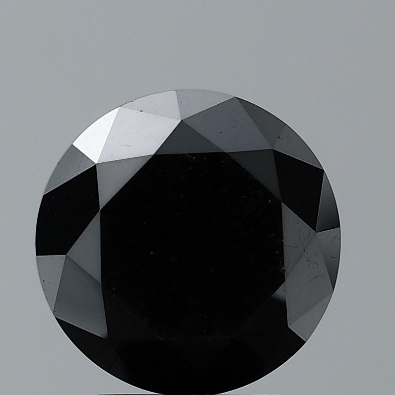 0.3 Carat Round Diamond Black VVS2