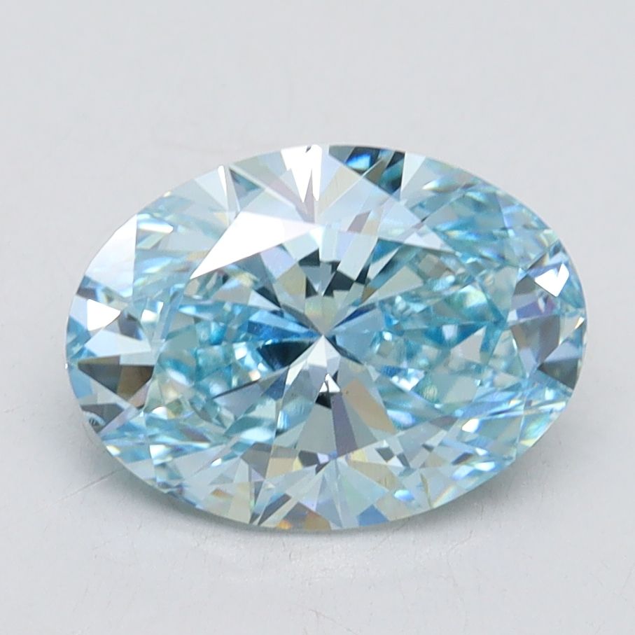 2.20 ct. oval Lab Grown Diamond front image