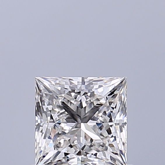 0.67 ct. princess Lab Grown Diamond front image
