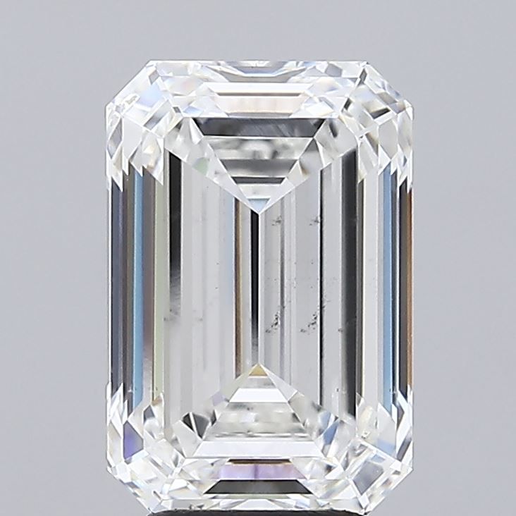 5.09 ct. emerald Lab Grown Diamond front image