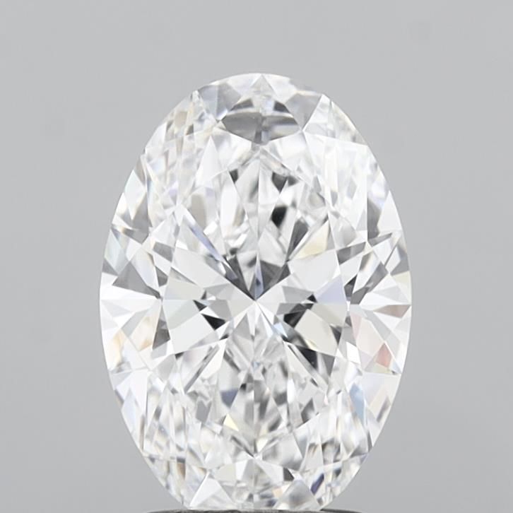 2.05 ct. oval Lab Grown Diamond front image