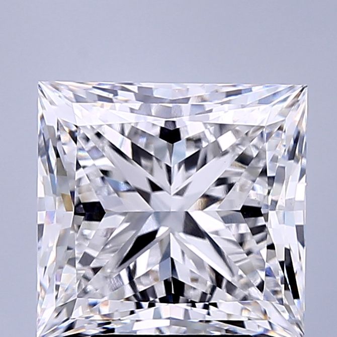 5.30 ct. princess Lab Grown Diamond front image