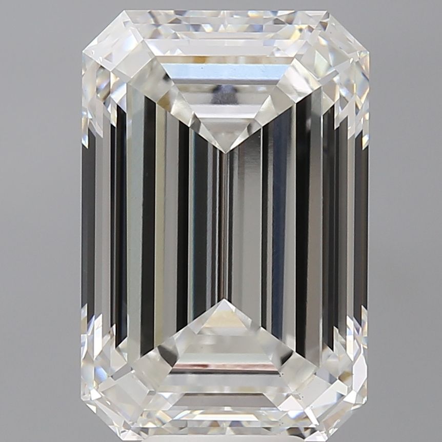 9.54 ct. emerald Lab Grown Diamond front image