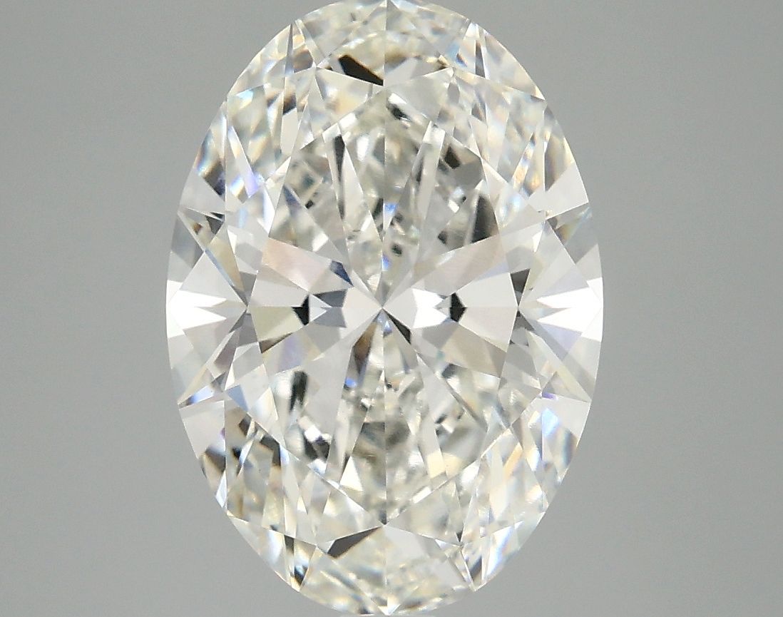 4.07 ct. oval Lab Grown Diamond front image