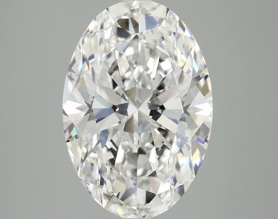 4.04 ct. oval Lab Grown Diamond front image