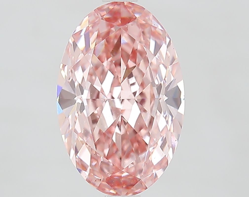 3.67 ct. oval Lab Grown Diamond front image