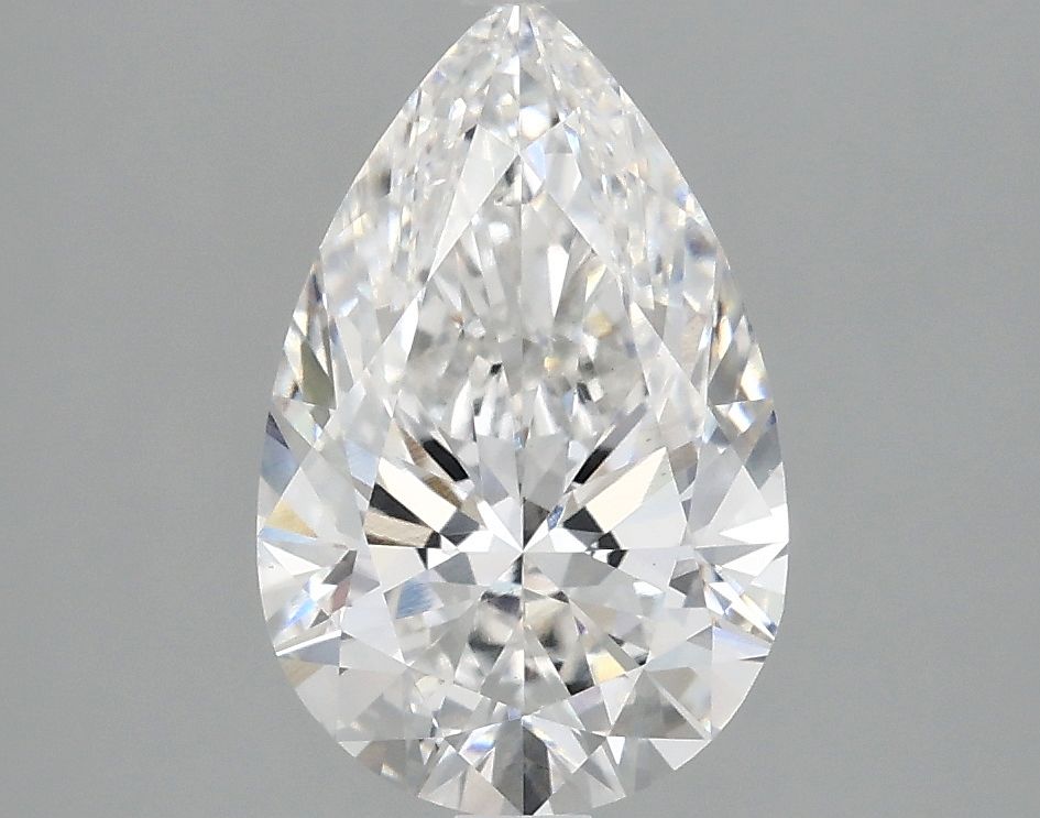 2.10 ct. pear Lab Grown Diamond front image