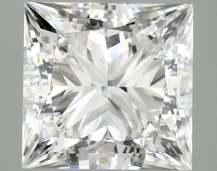 4.02 ct. princess Lab Grown Diamond front image