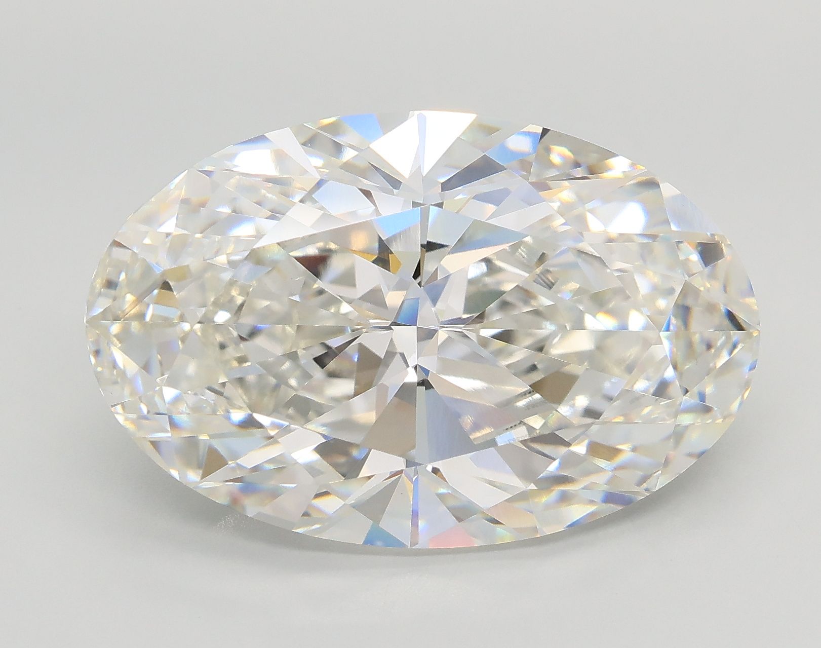 10.01 ct. oval Lab Grown Diamond front image