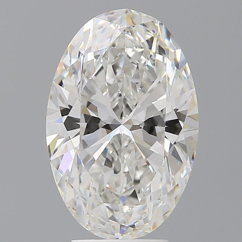 5.04 ct. oval Lab Grown Diamond front image