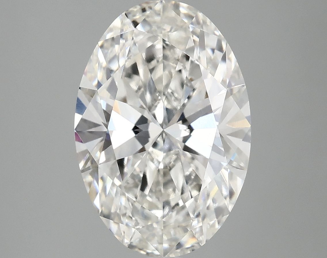3.91 ct. oval Lab Grown Diamond front image