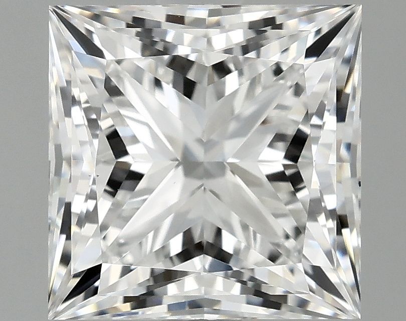 2.10 ct. princess Lab Grown Diamond front image